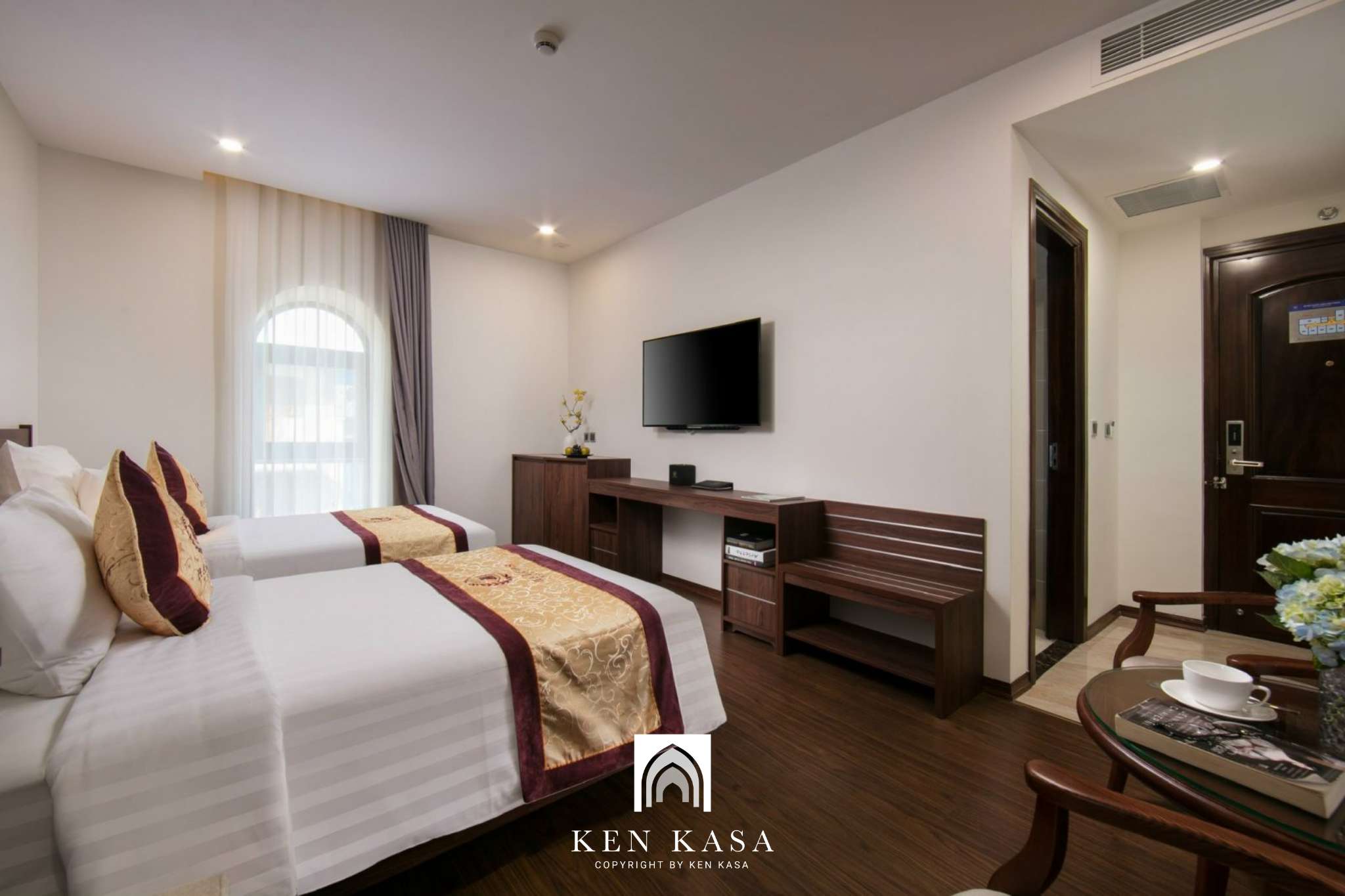 Đây là phòng Classic với 2 giường đơn của Halios Ha Long Hotel